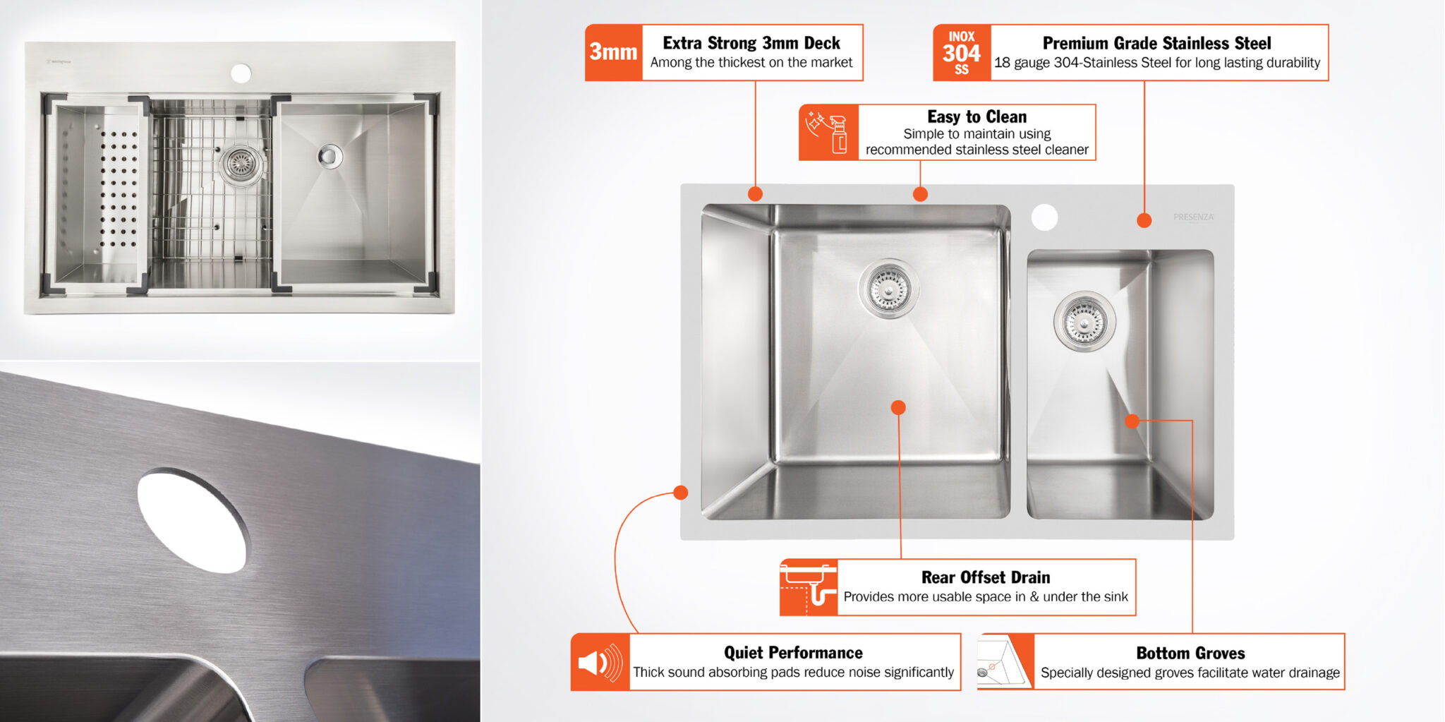 Tom Korzen - Product Design and Development Portfolio - Welded Kitchen Sinks