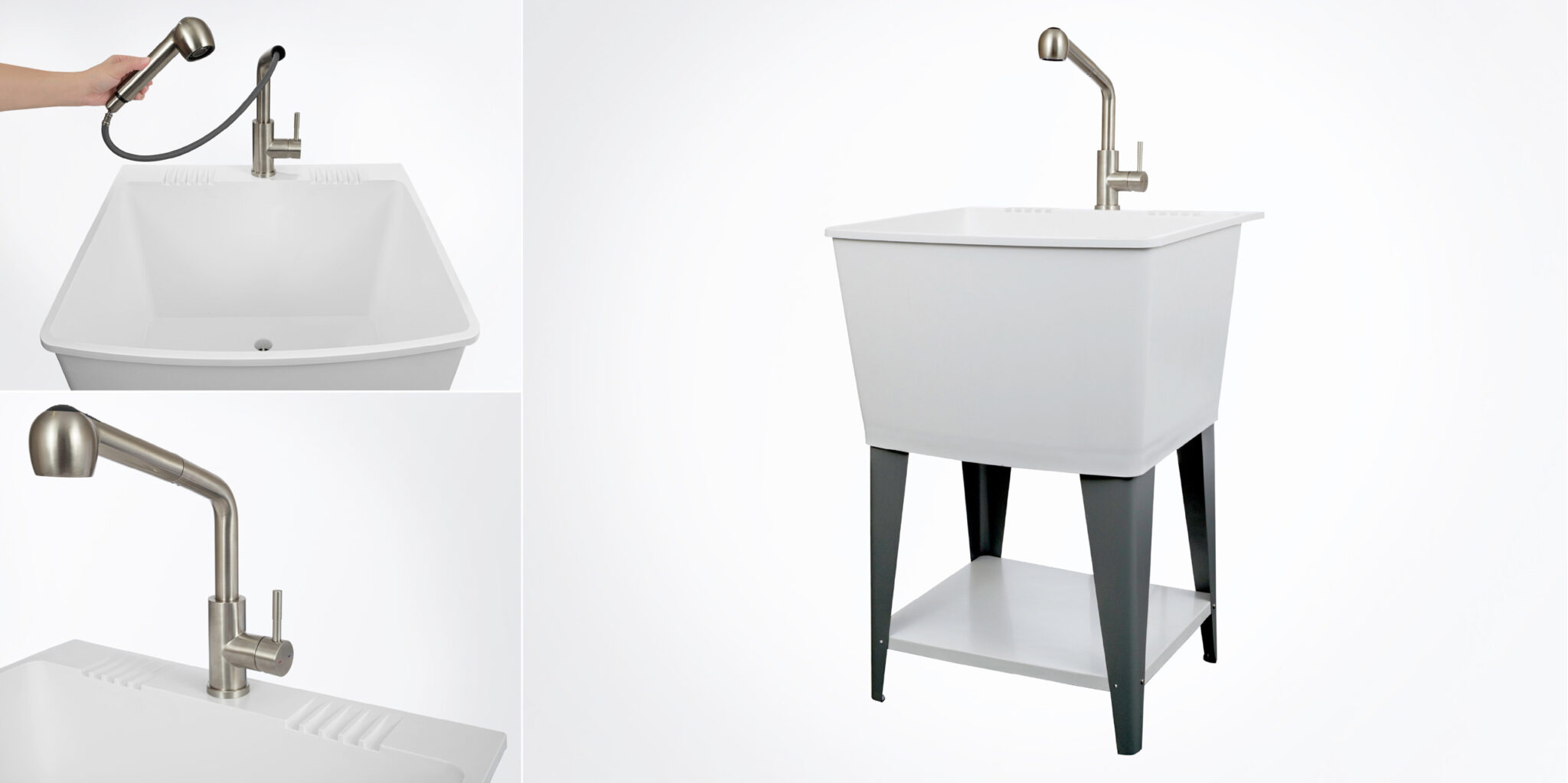 Tom Korzen - Product Design and Development Portfolio - Injection Molded Utility Sink Station