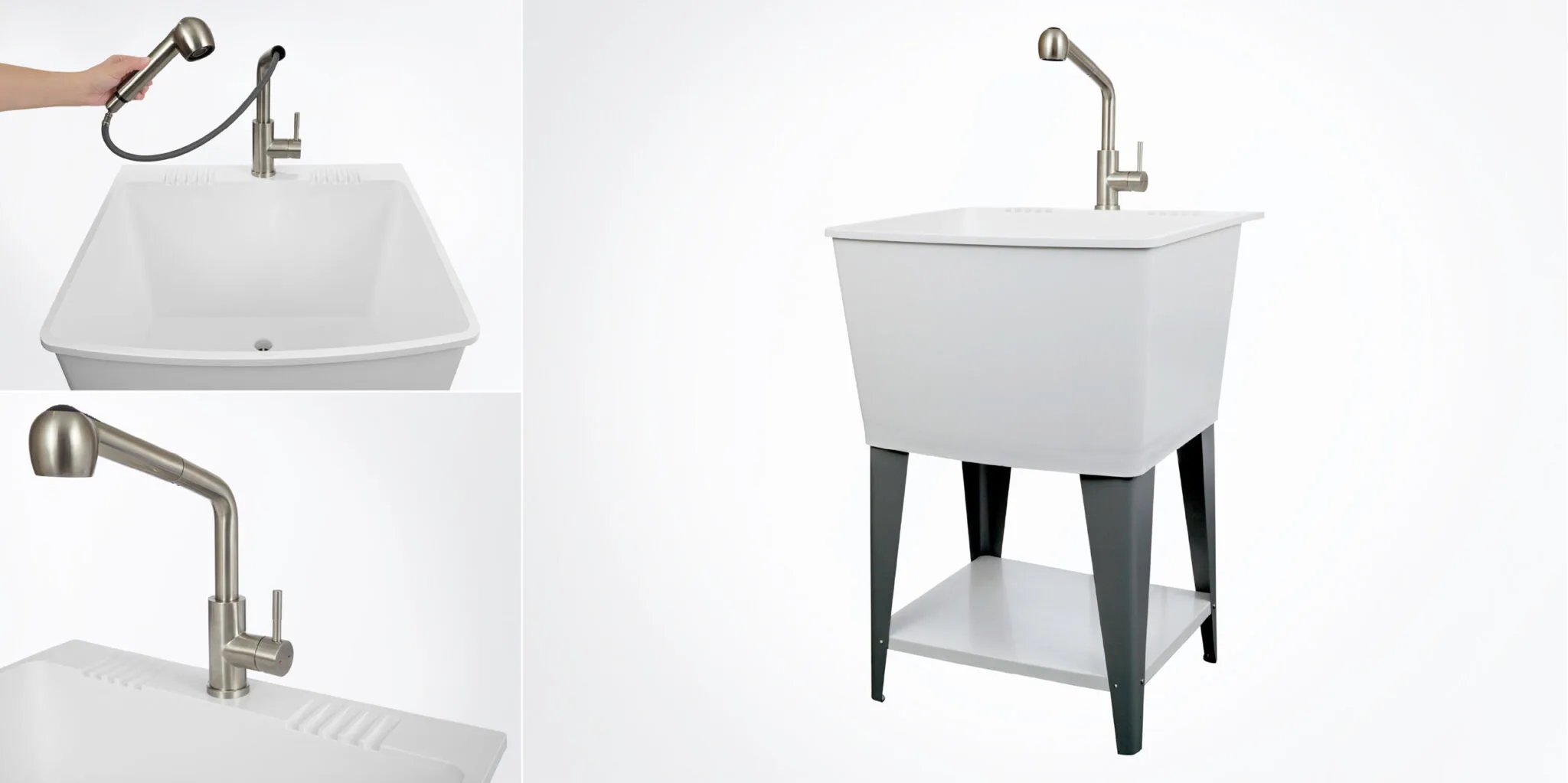Tom Korzen - Product Design and Development Portfolio - Injection Molded Utility Sink Station